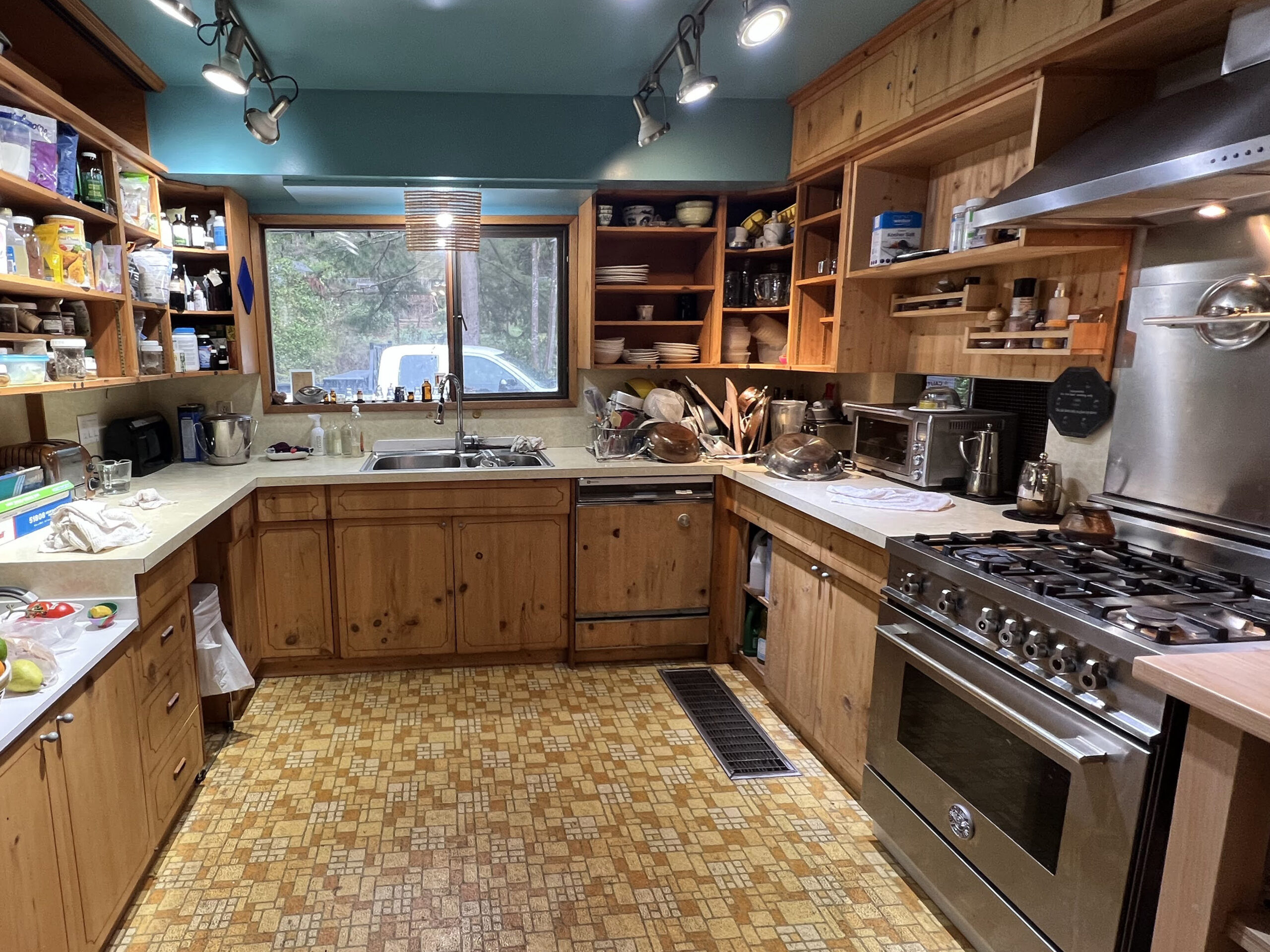 old kitchen